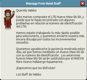 Mensaje SIT