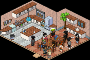 Cocina del Habbo Mundo