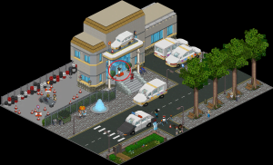 Habbo Motor - Entrada Escuela de Conducción
