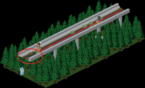 Habbo Motor - Examen de Conducción - Ruta 1