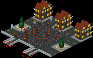 Habbo Motor - Examen de Conducción - Salida