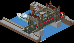 Habbo Motor - Puente Levadizo