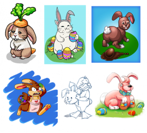 easter-bunnies