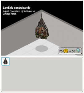 Raro Barril de Contrabando