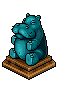 Hippo Azul Turquesa
