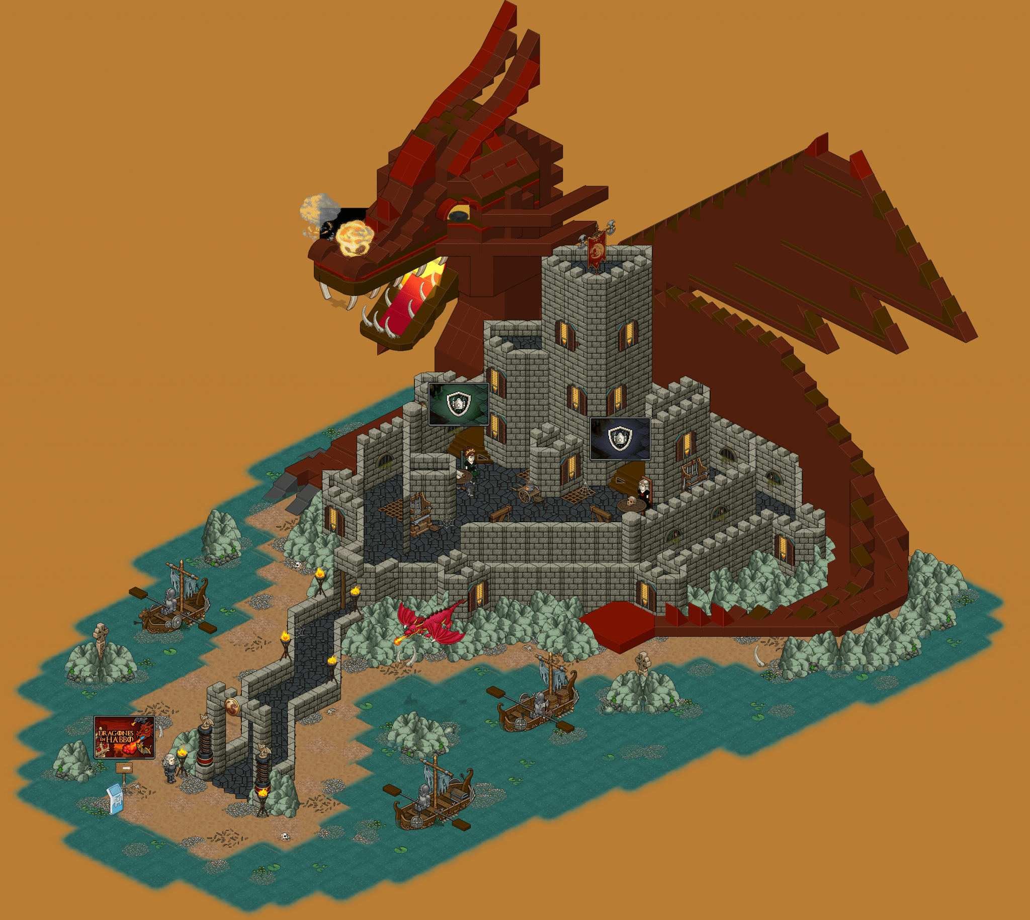 [ES] MaW: Dragones en Habbo – HabboTemplarios