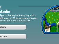 Encuesta Francia Vs Australia - World Cup 2022