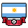 Copa del Mundo 2026 - Ganadores: Partido 15.07: Argentina (W26W9) - Placa Habbo