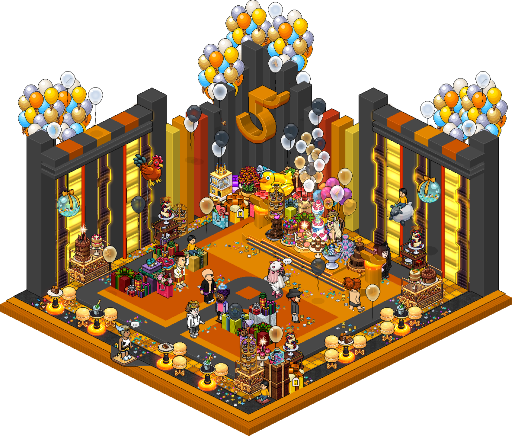 [INT] Juego: Quinto Aniversario de Habbo Coleccionables – HabboTemplarios